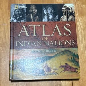 National Geographic Atlas with Rich Earth Tones